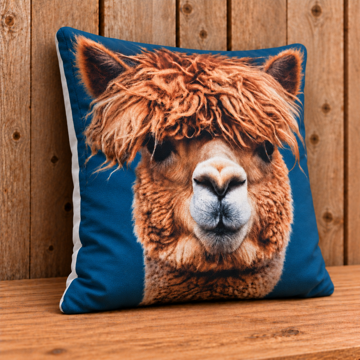 Alpaka-Kissen 45x45 cm Motiv Druck