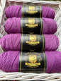 Alpaka Strickgarn 100% Violett 100g